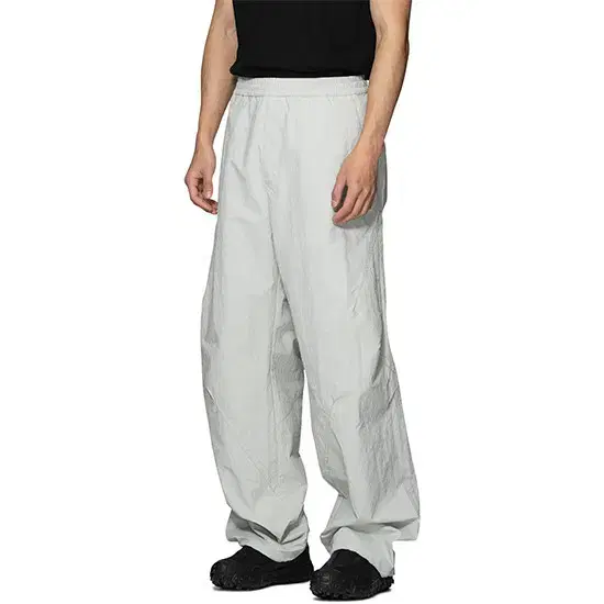 [L] Preker Stitch Nylon Pants