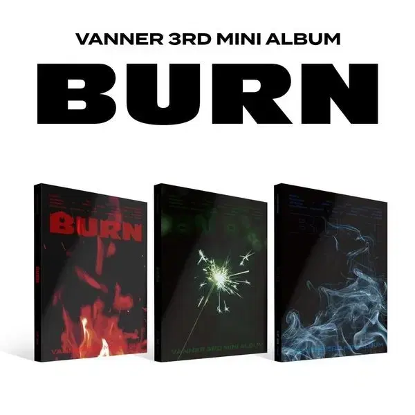 [미개봉판매] 배너(VANNER) 미니 3집 BURN