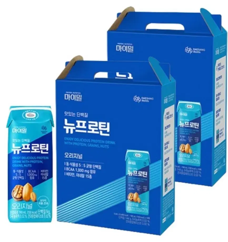 대상 마이밀 뉴프로틴 190ml 32개 단백질음료