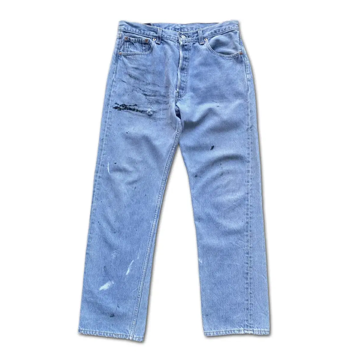 90s Levis 501 Distressed Jeans