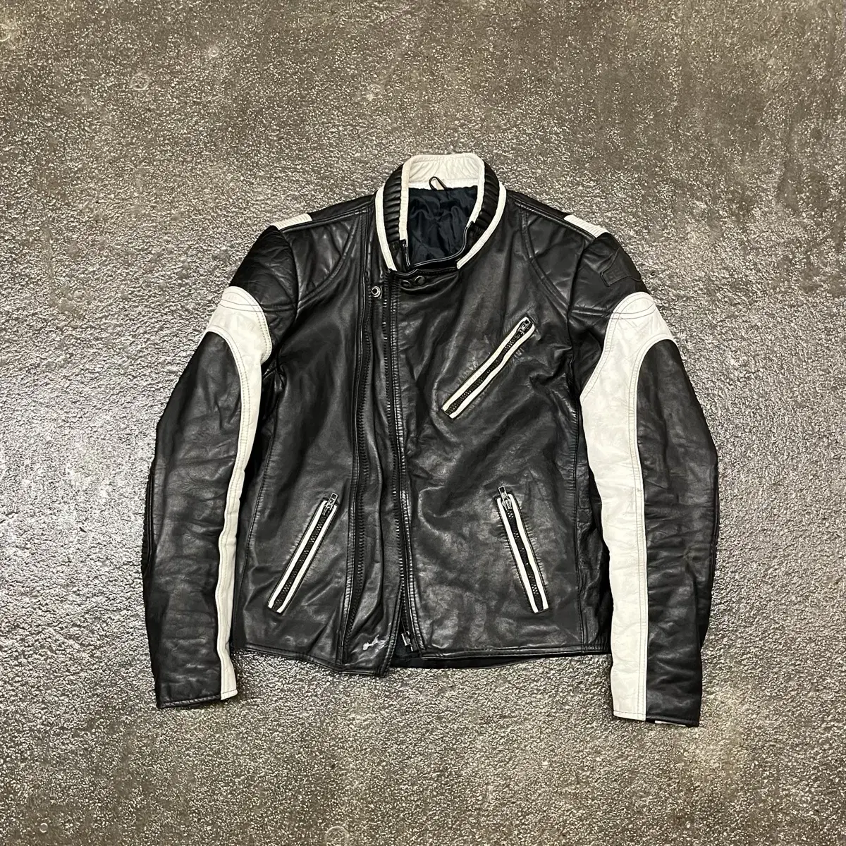 Vintage Leather Rider Jacket (95)