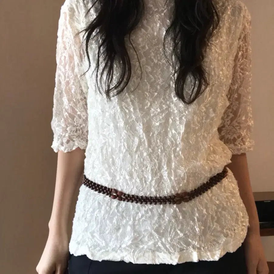 vintage lace blouse