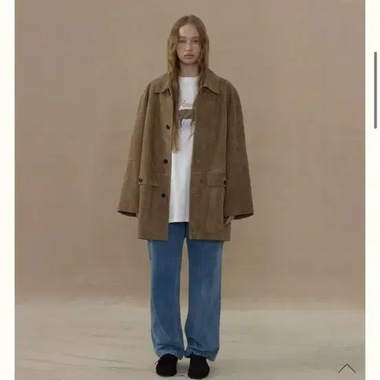 ~9일까지)) 리본빛 nilson suede 자켓