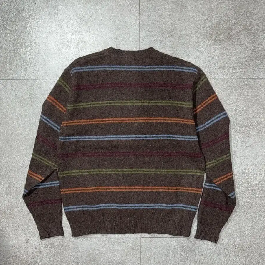 XL/ Vintage Stripe Wool Sweater