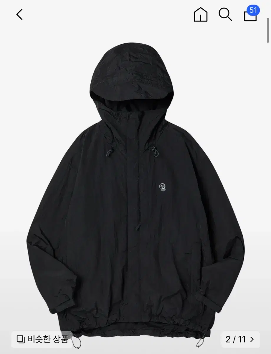 BlackL)Travel Goof Hood Windbreaker Windshield