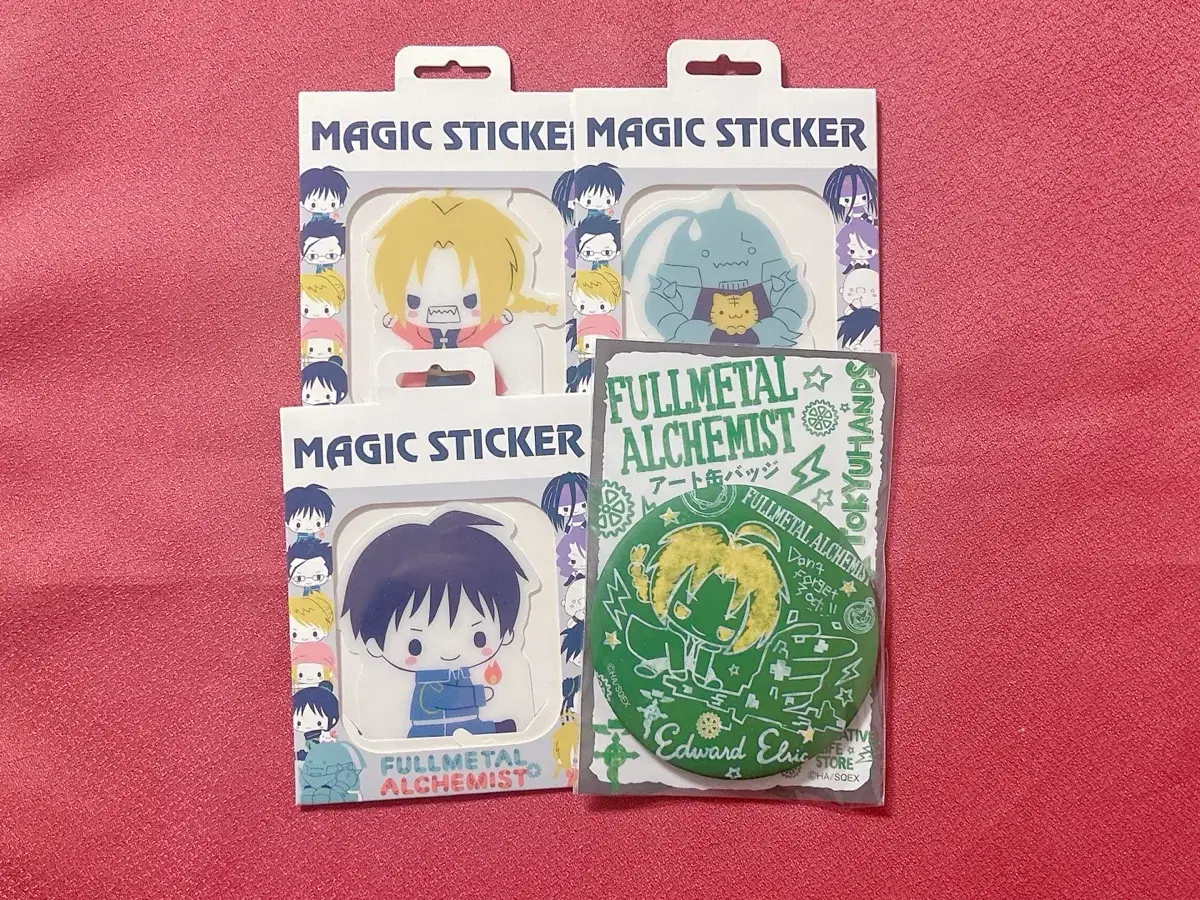 Fullmetal Alchemist Merchandise bulk Magic Sticker Badge