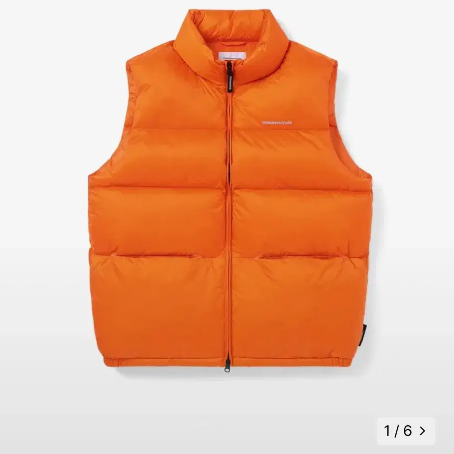 디스이즈네버댓 PERTEX T Down Vest Orange