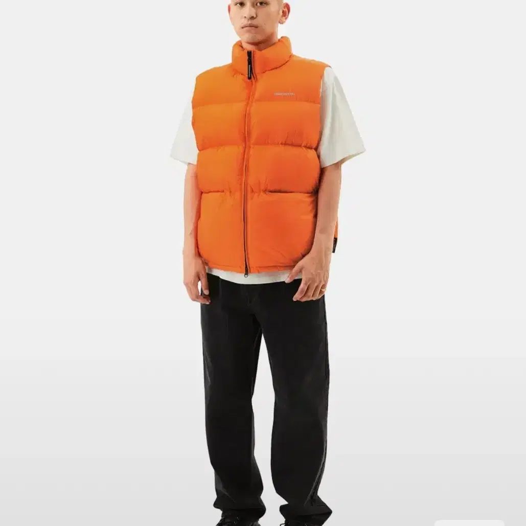 디스이즈네버댓 PERTEX T Down Vest Orange