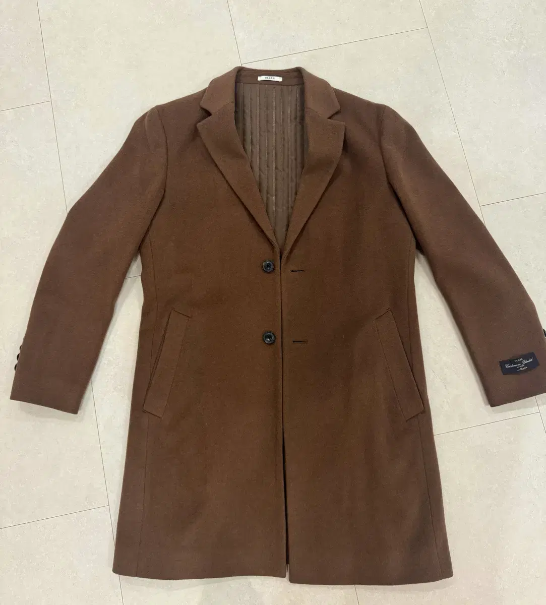 Allgen cashmere blend coat size 100