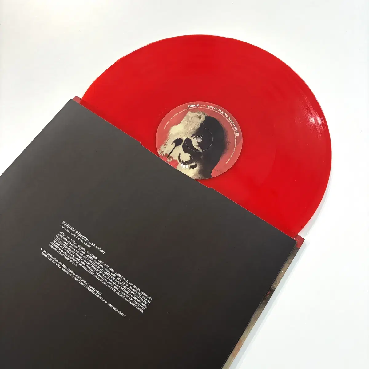 UNKLE - Burn My Shadow 12" Red Vinyl