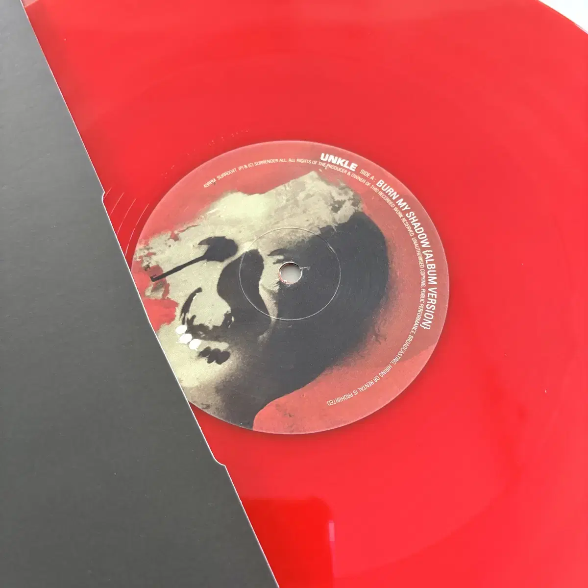 UNKLE - Burn My Shadow 12" Red Vinyl