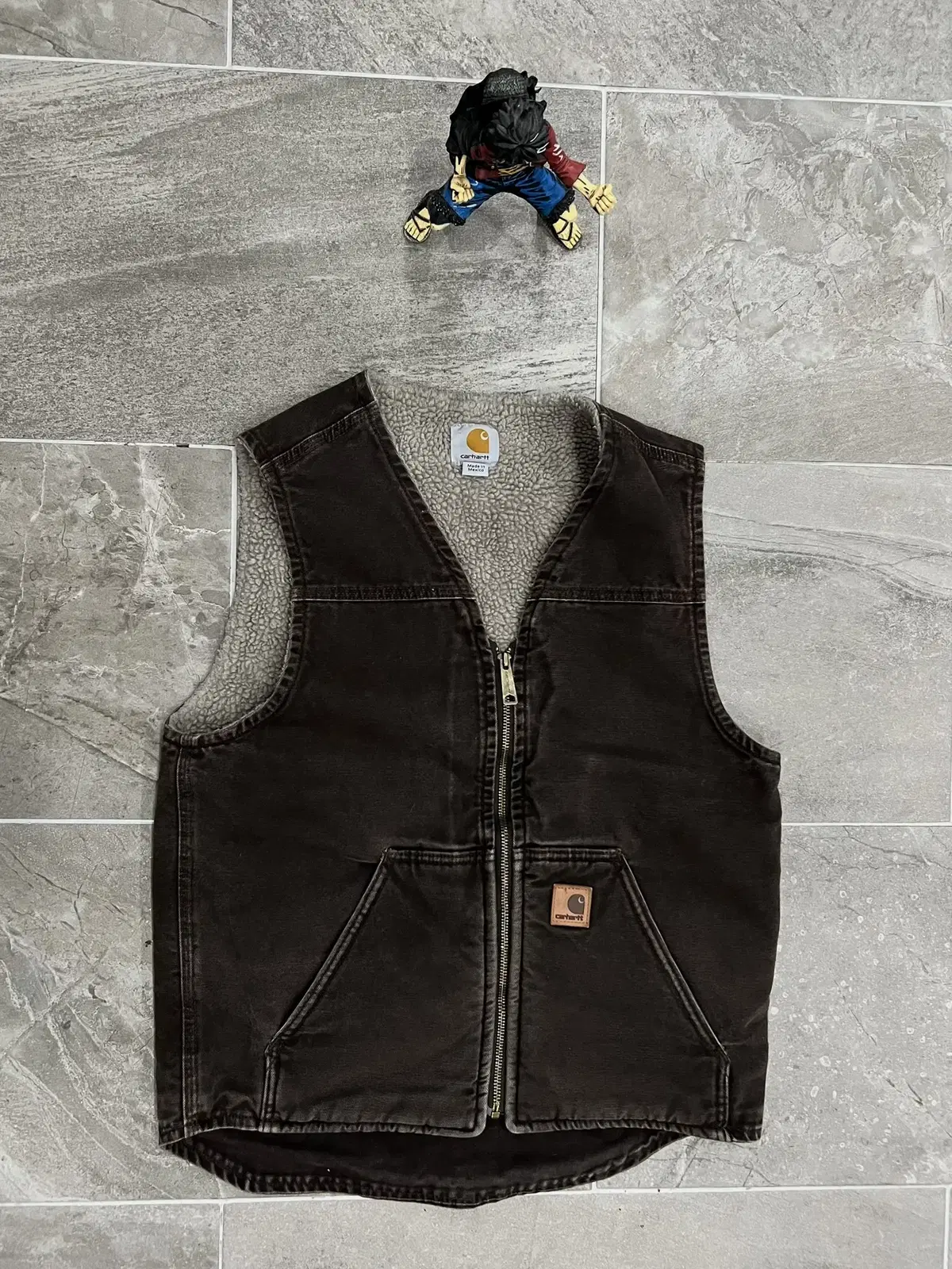 (S)Calheart Vest V26 DKB Dark Brown