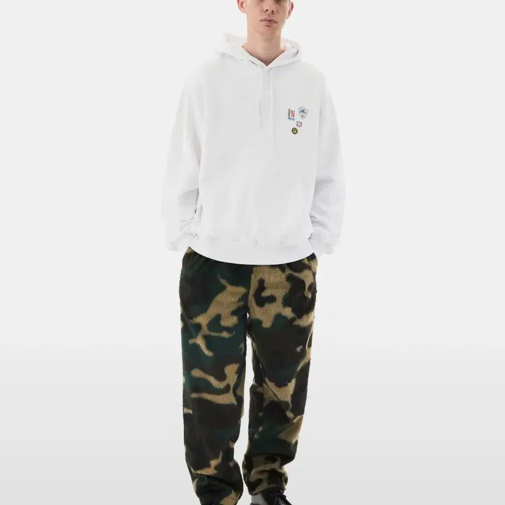 디스이즈네버댓 Camouflage Brushed Pant Green