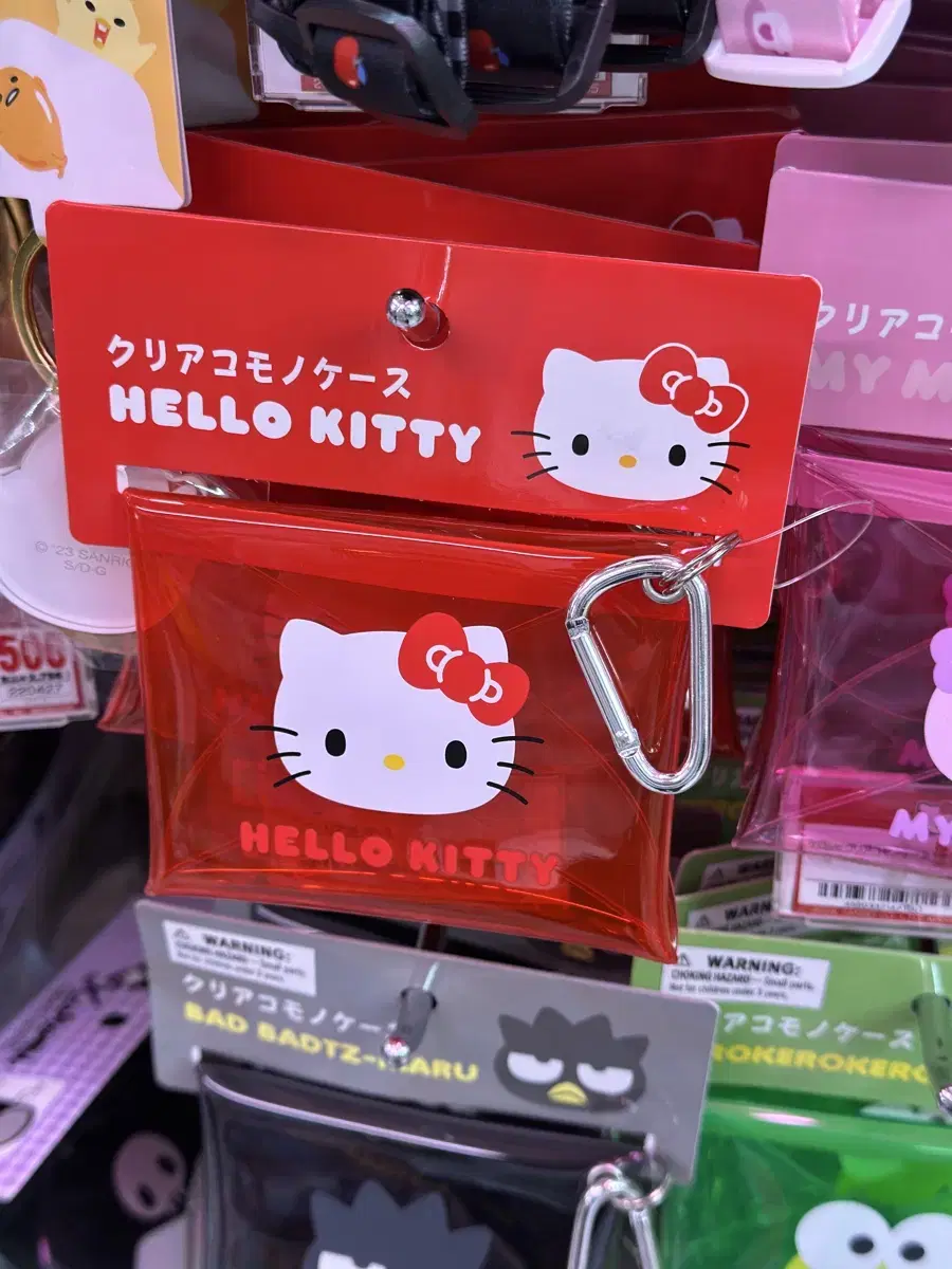 Kitty Transparent Mini Pouch