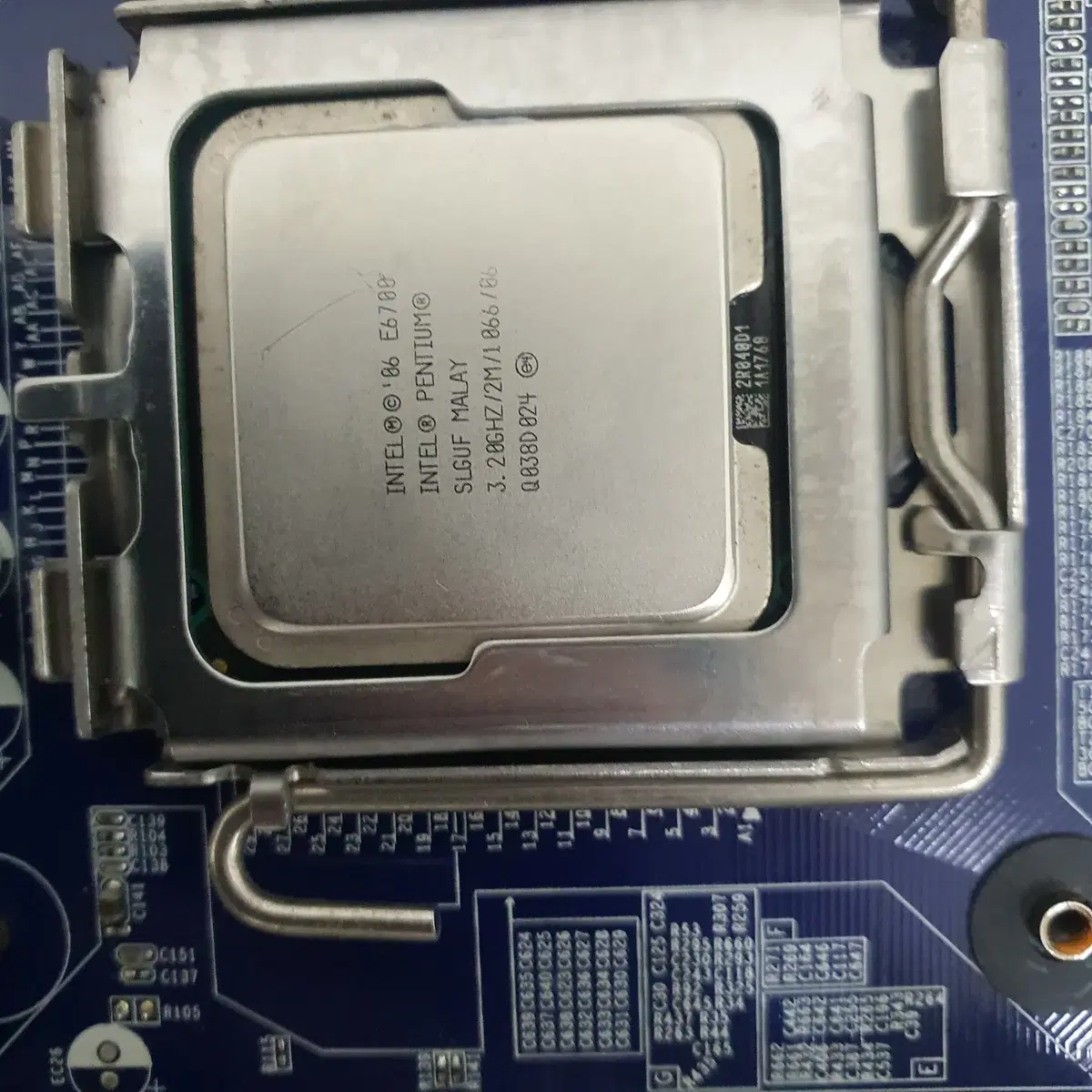 [무료배송] 고장부품용 E6700+G41+백패널 고장 메인보드