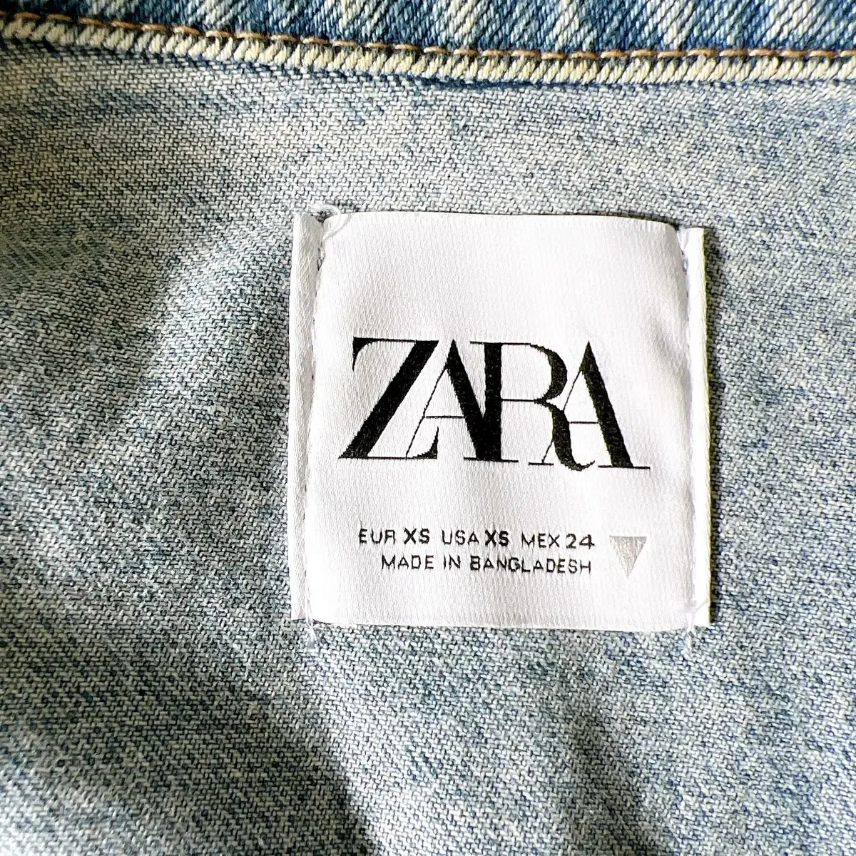 ZARA 자라 여성 청자켓