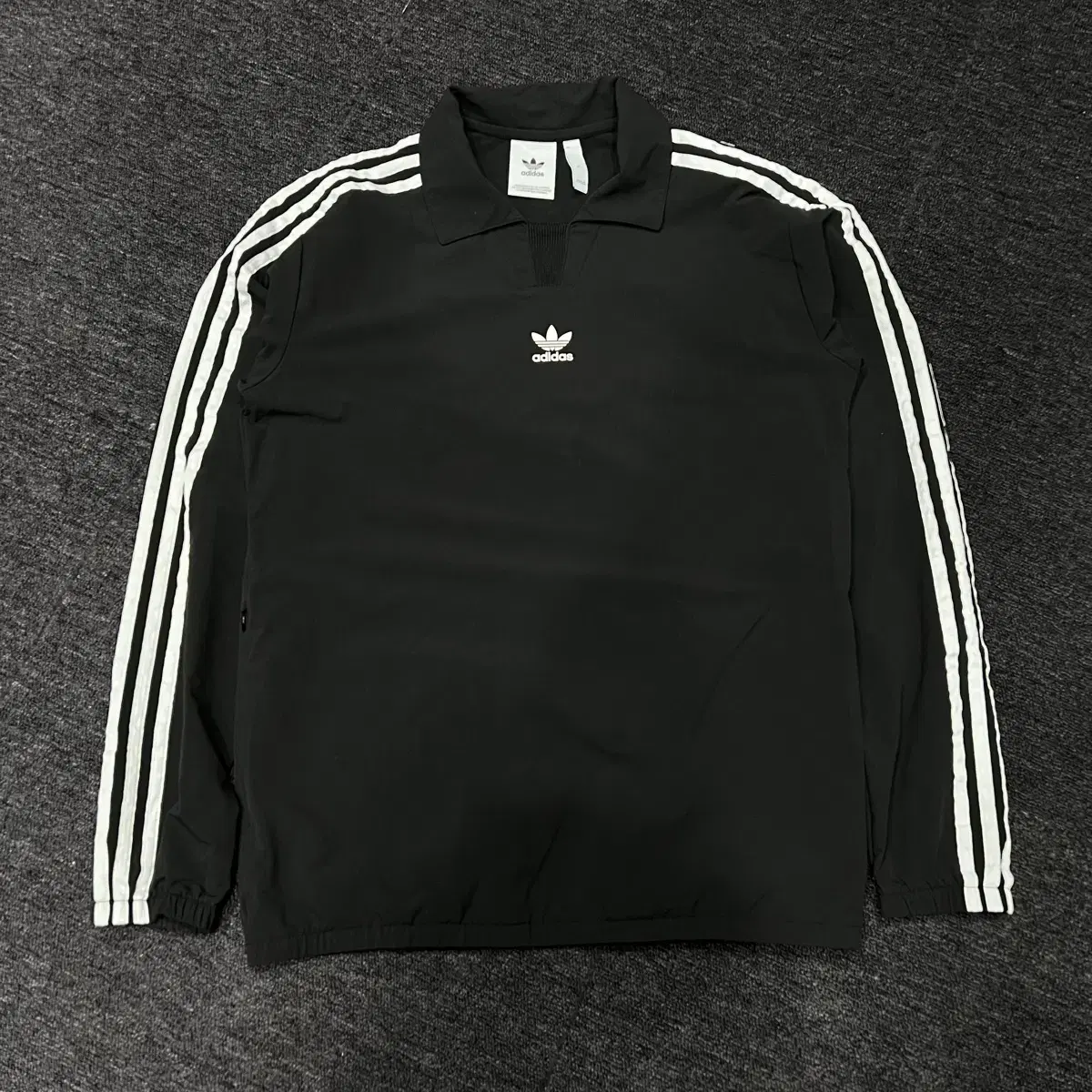 adidas Warm Up Top Black and White