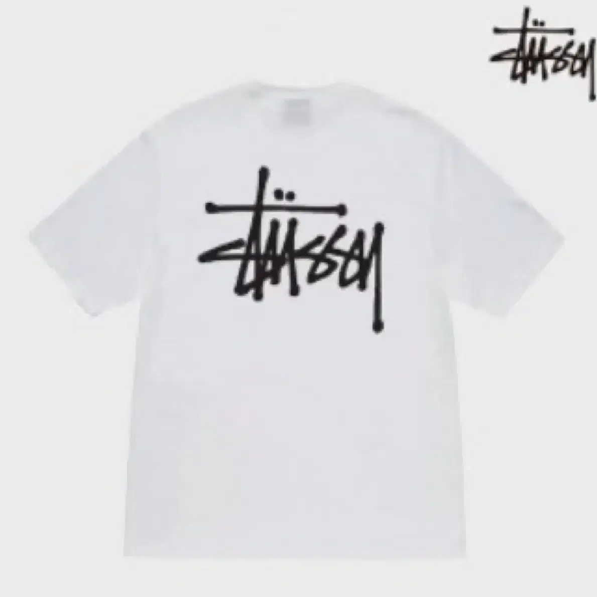 스투시 반팔 L 사이즈 stussy 기본 티셔츠 반팔티