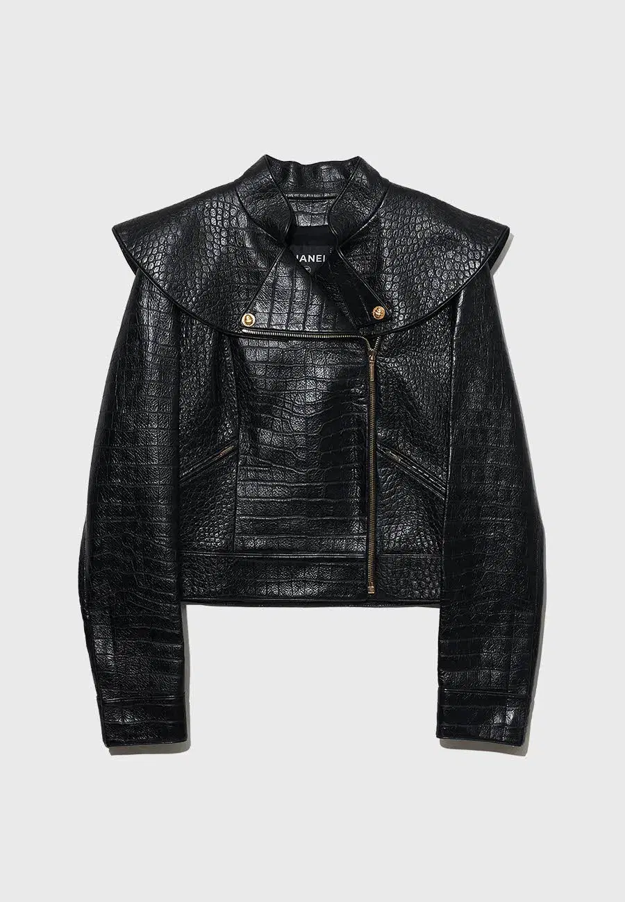 CHANEL leather jacket