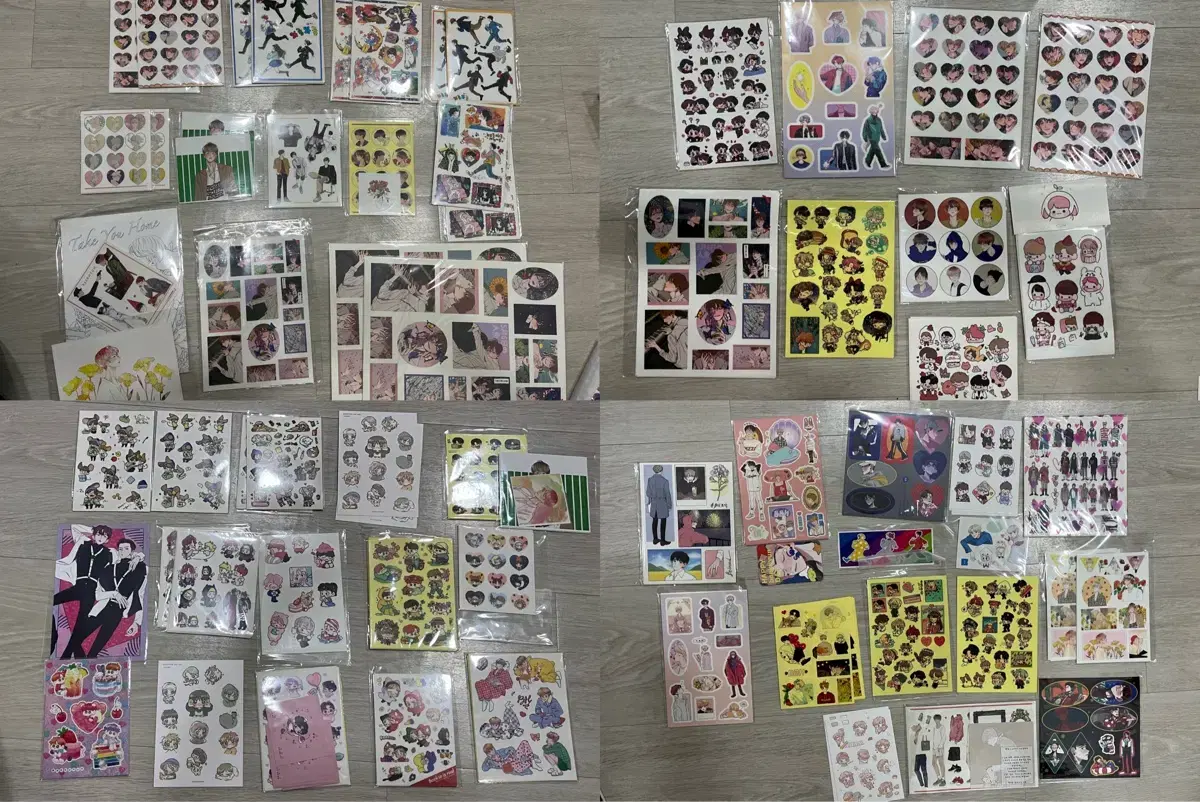 Exo unofficial goods FanArt sticker bulk Sells