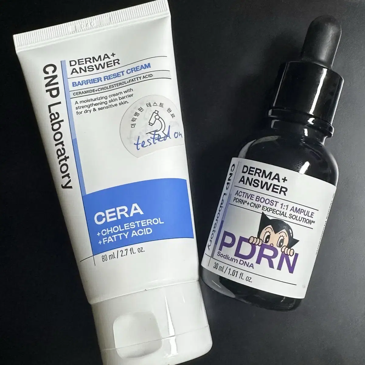 차앤박세트!더마앤서 크림 80ml + pdrn 앰플30ml