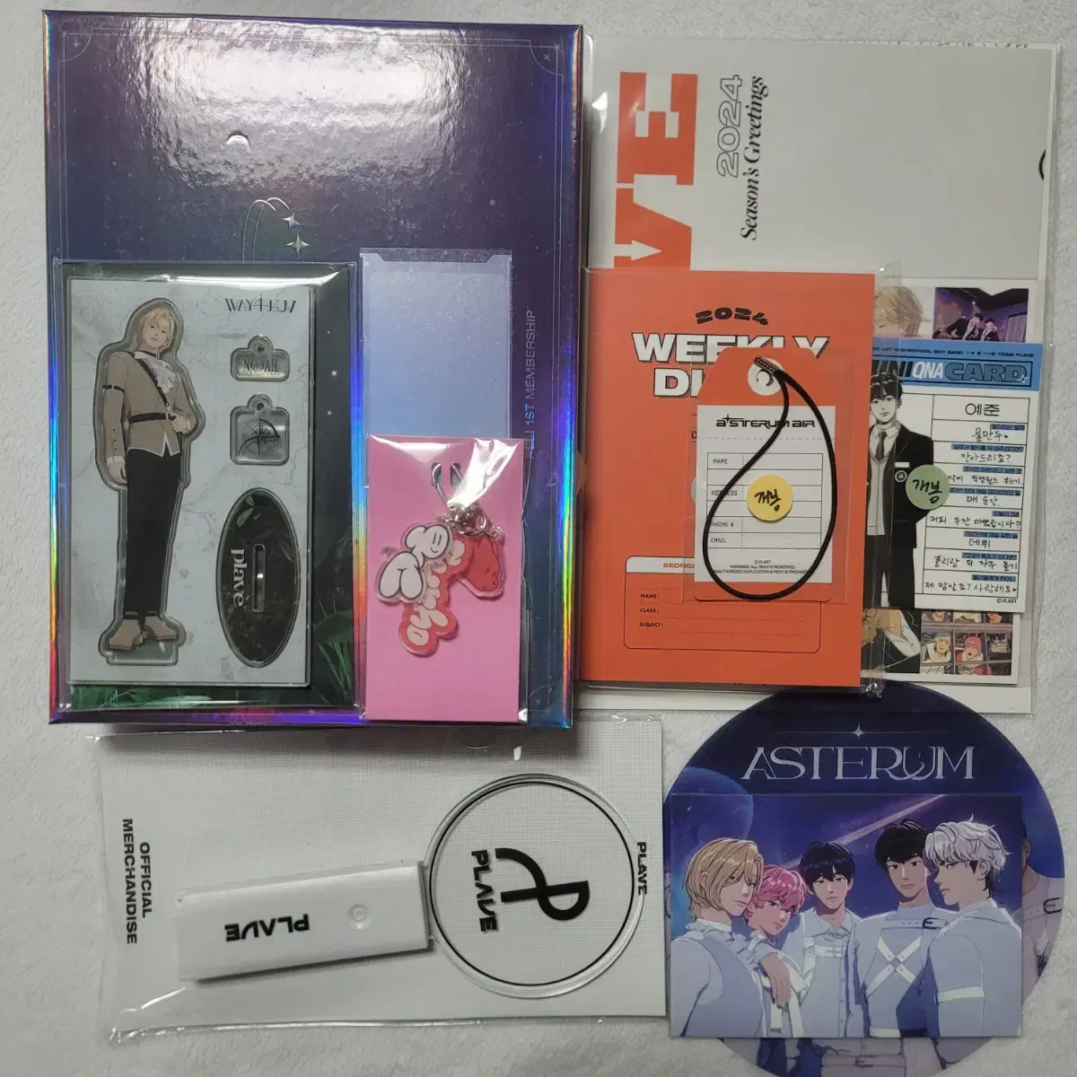 Plave Goods sell (sig kit keyring lightstick acrylic) YejunNoahBambyEunhoHamin