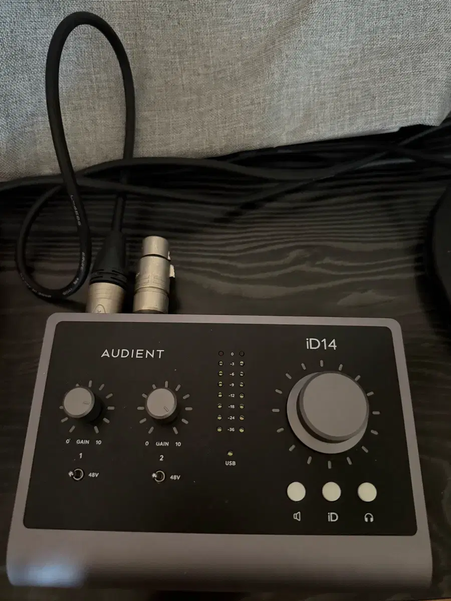 오디오인터페이스 오디언트 AUDIENT ID14 MK2 + 케이블