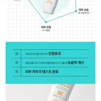 엘렌실라 그린에너지 선스크린/선크림 50ml