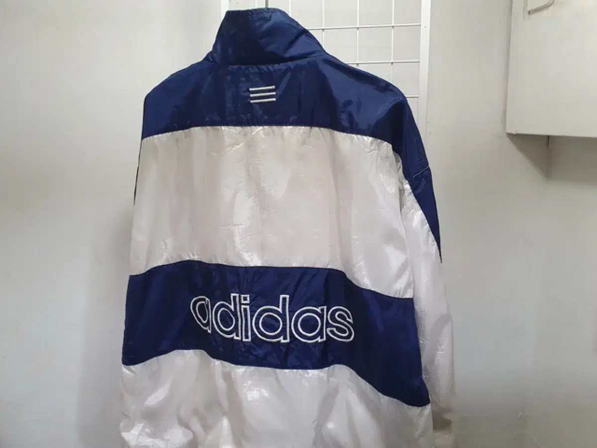 90SAdidas Big Logo Old School Windbreaker (MAN 2XL-110) #464W