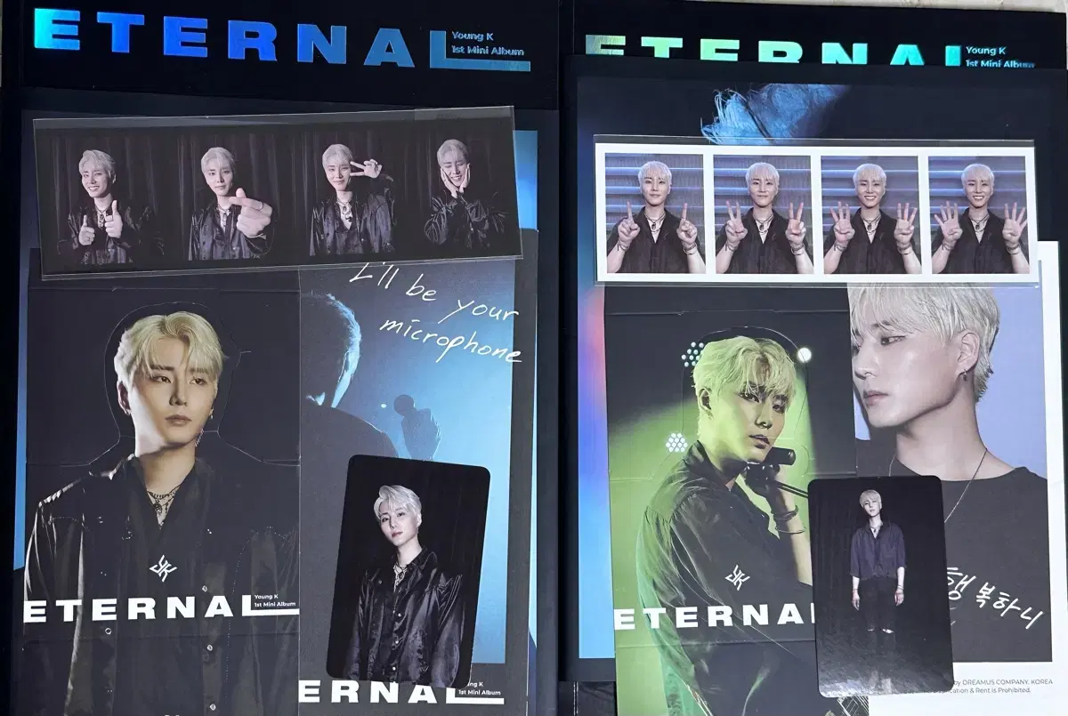 데이식스 영케이 eternal 개봉앨범