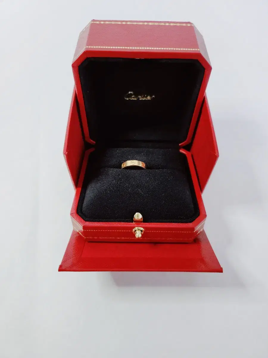 Cartier Love Ring Yellow Gold 18K Mini Ring No. 44