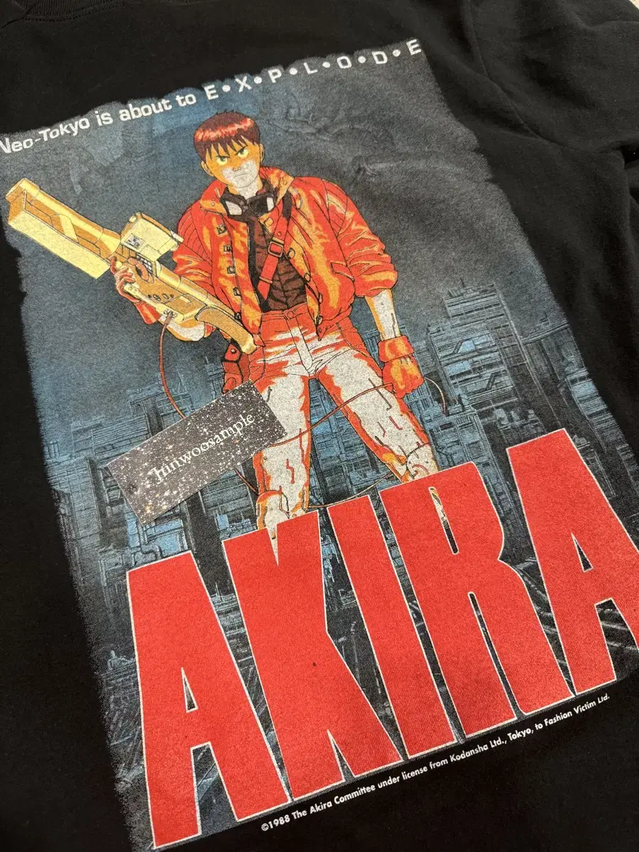 빈티지 1988 80s Akira 아키라 롱슬리브