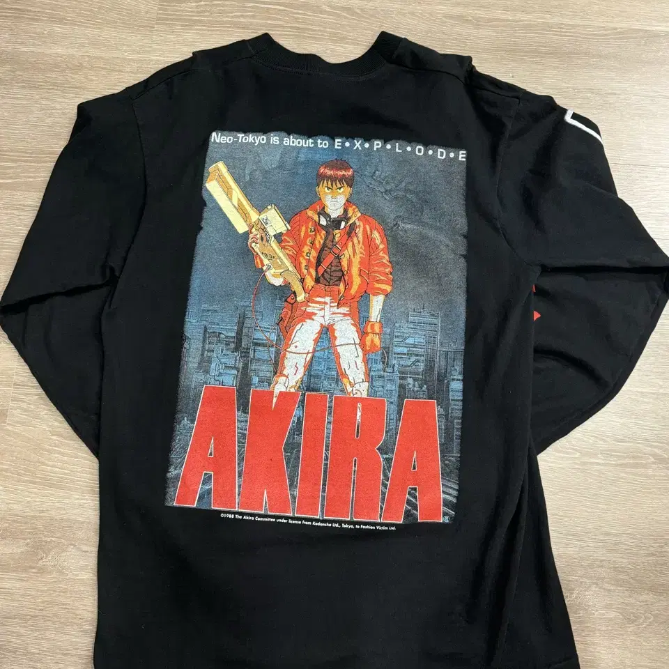 빈티지 1988 80s Akira 아키라 롱슬리브