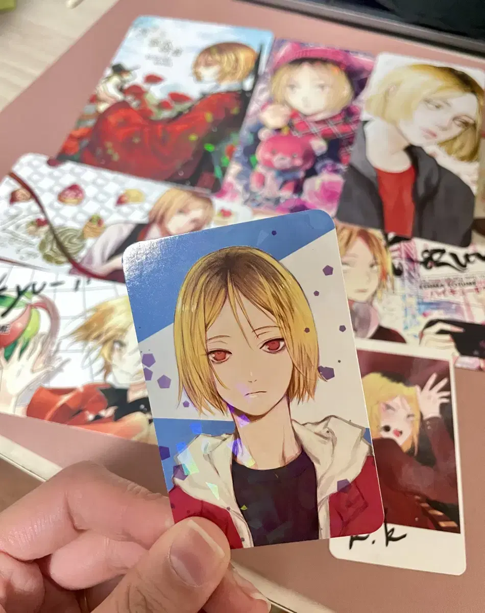 (Bulk price)Haikyuu Kenma goods postcards? photocard collection