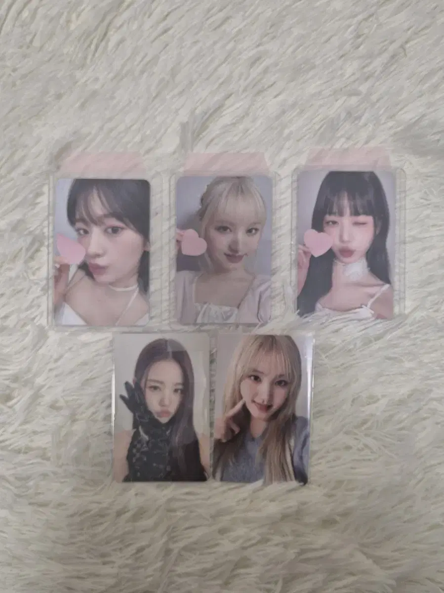 Bulk)ive jang wonyoung liz ahn yujin photocard wts