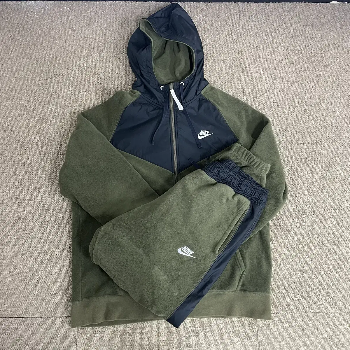 Nike winter Hoodie Full Set of Zip-Ups