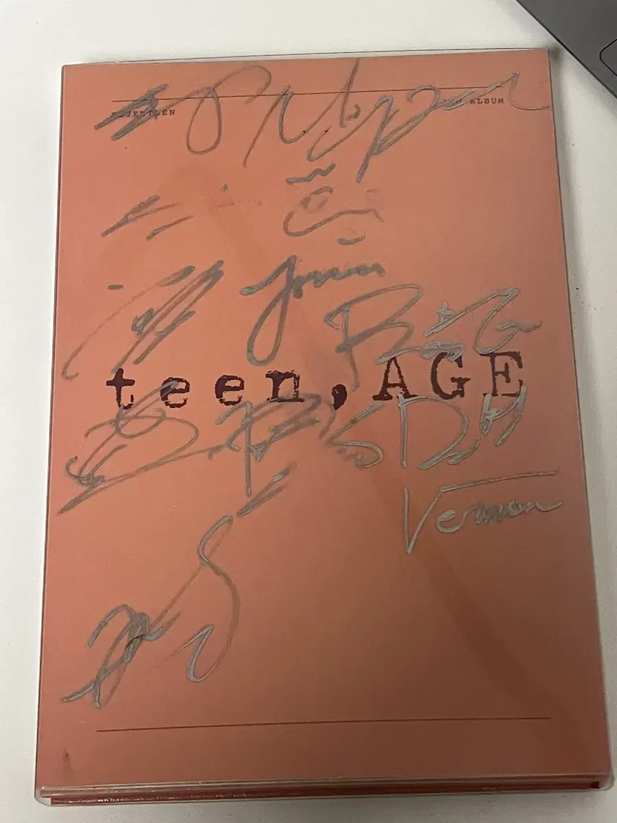 Seventeen Signed Album Poca0