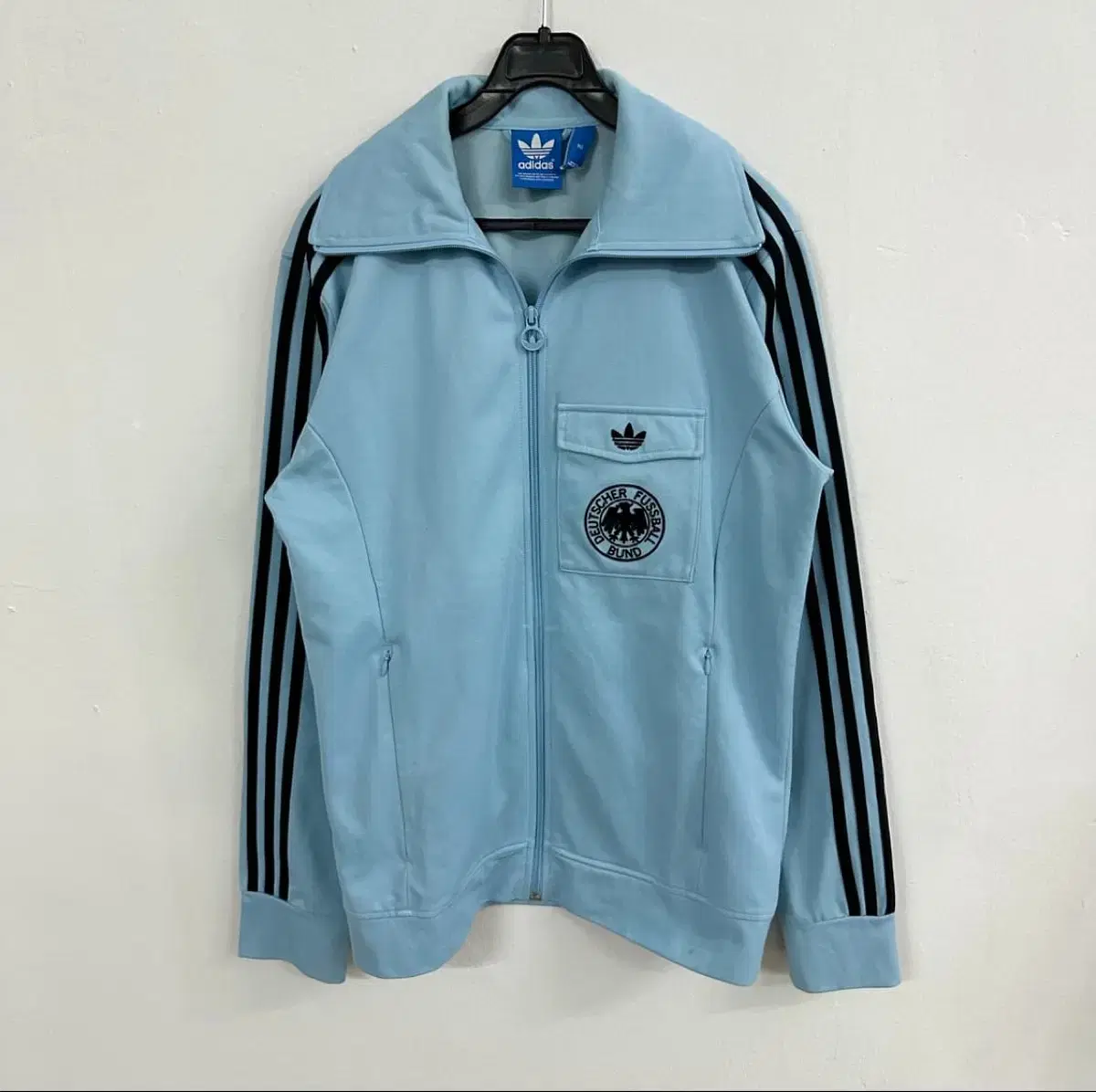 Adidas Germany National Team Tracktop Jersey sora Sky Blue 95