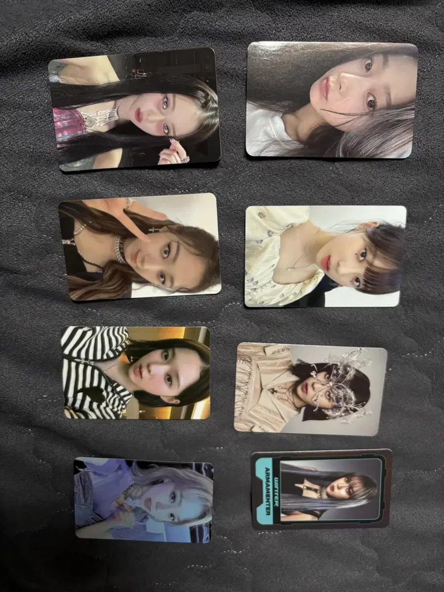 Aespa winter giselle photocard Photocard bulk sell (Seasons Greetings, Spicy, Savory)