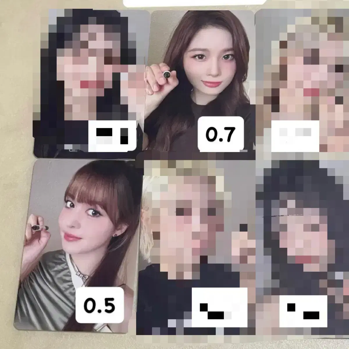 nmixx makestar signature unreleased photocard photocard haewon sullyoon bae jiwoo kyujin lily