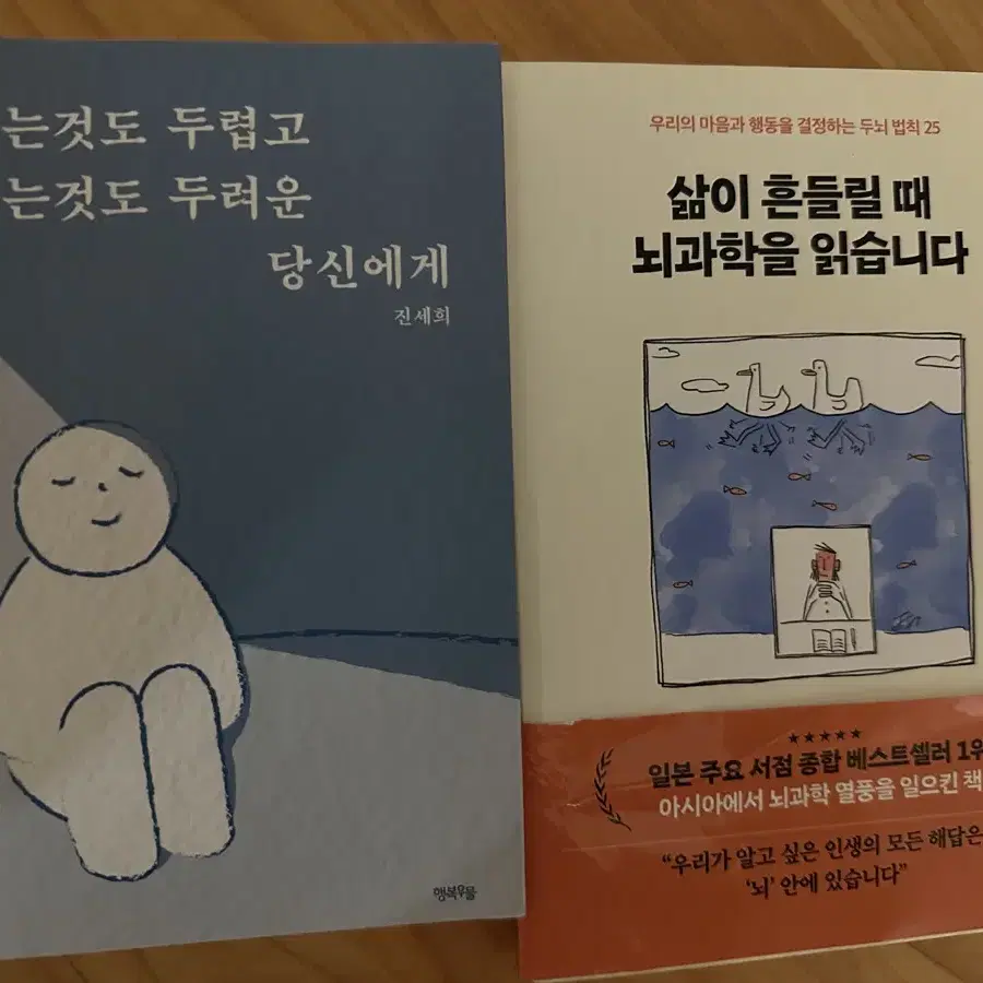 삶이 흔들릴때 뇌과학을 읽습니다