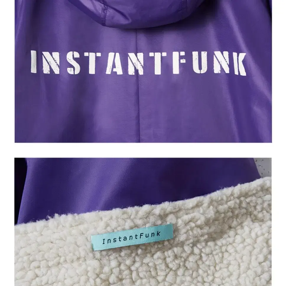 인스턴트펑크 리버시블 롱점퍼 롱자켓 INSTANTFUNK 2사이즈