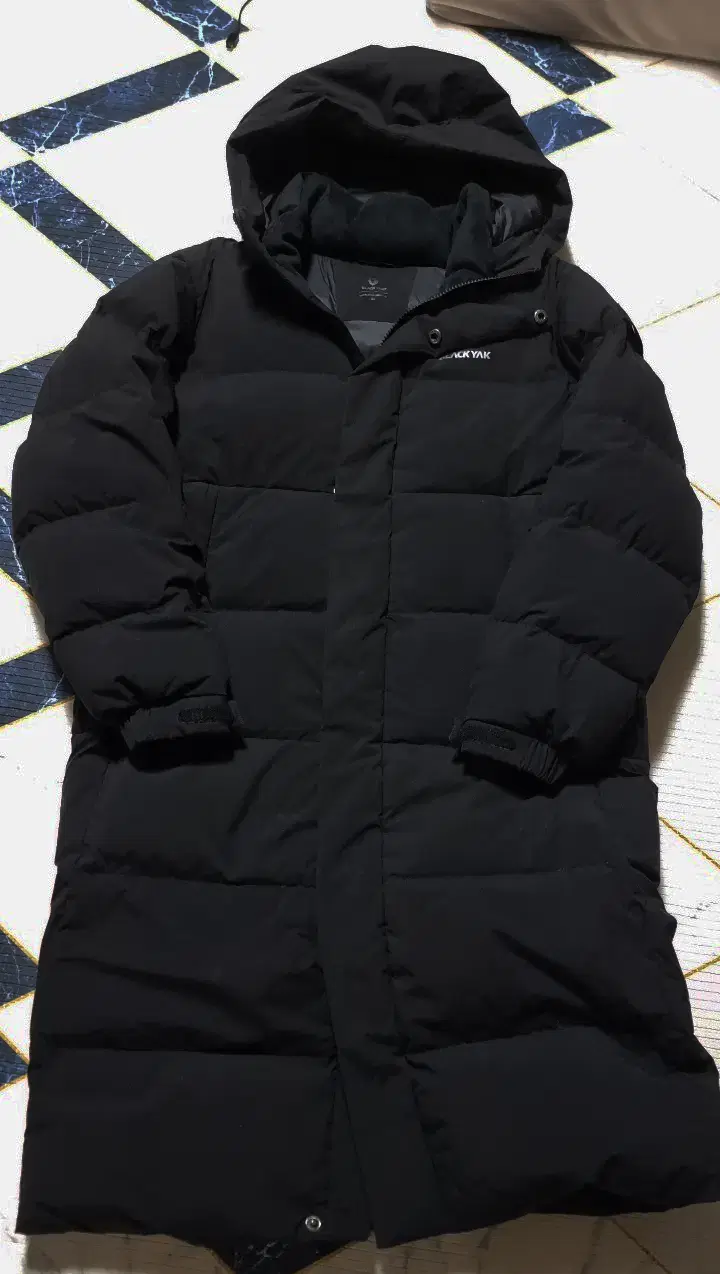 Black Yak Bmax3 Bench Jacket Black Long Padded Size 95