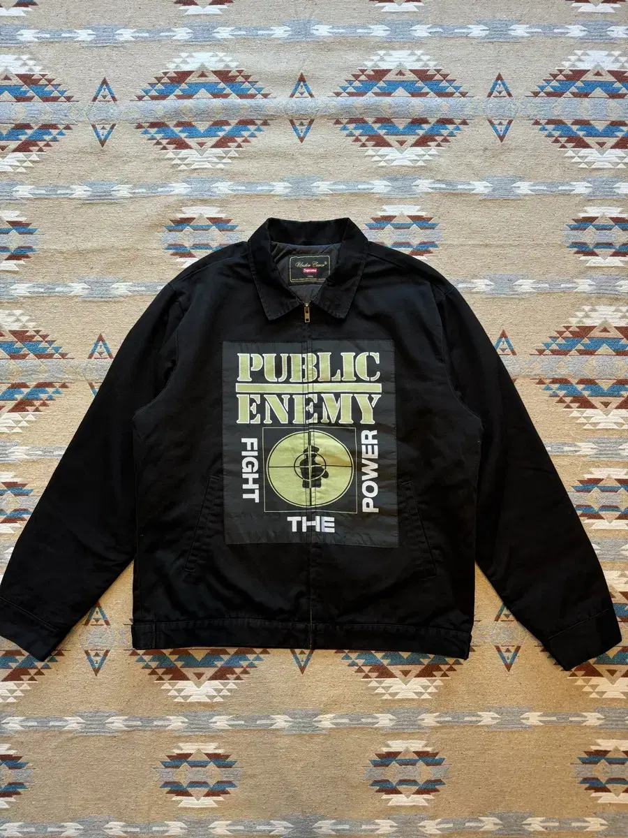 [L] Supreme x Undercover Public Enemy Work Jacket