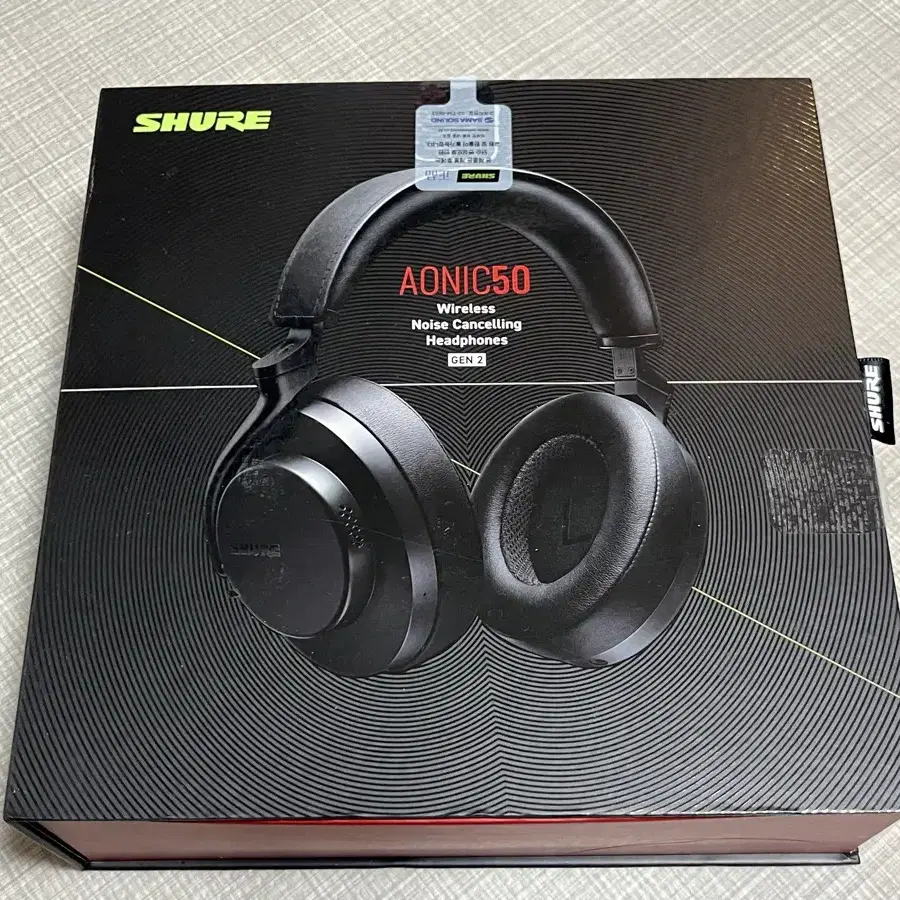 슈어 SHURE AONIC 50 GEN 2 블루투스 헤드셋