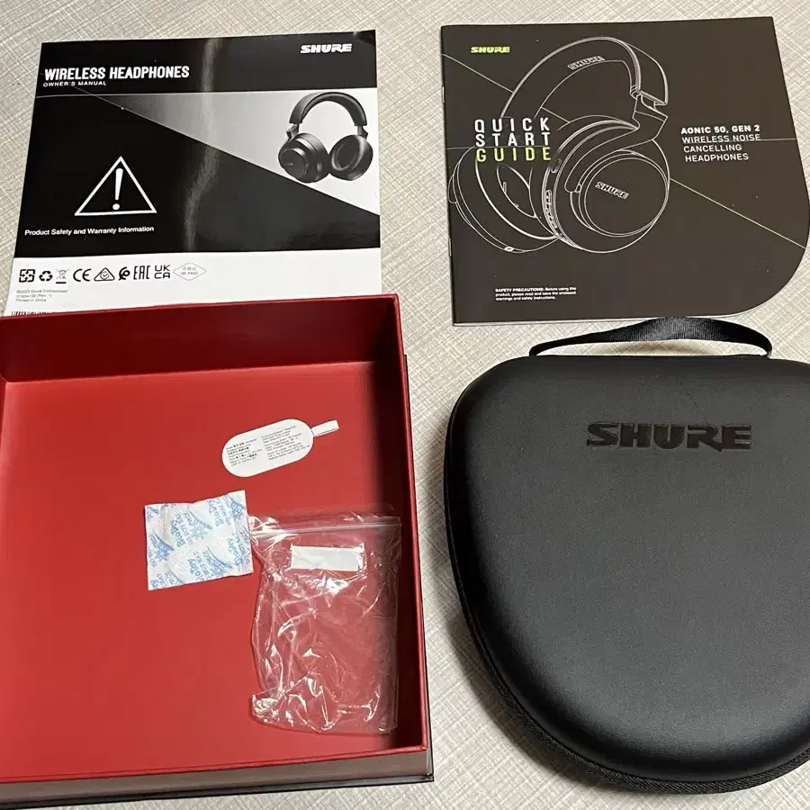 슈어 SHURE AONIC 50 GEN 2 블루투스 헤드셋