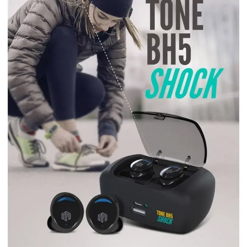 씽크웨이 TONE BH5 SHOCK 블루투스 이어폰