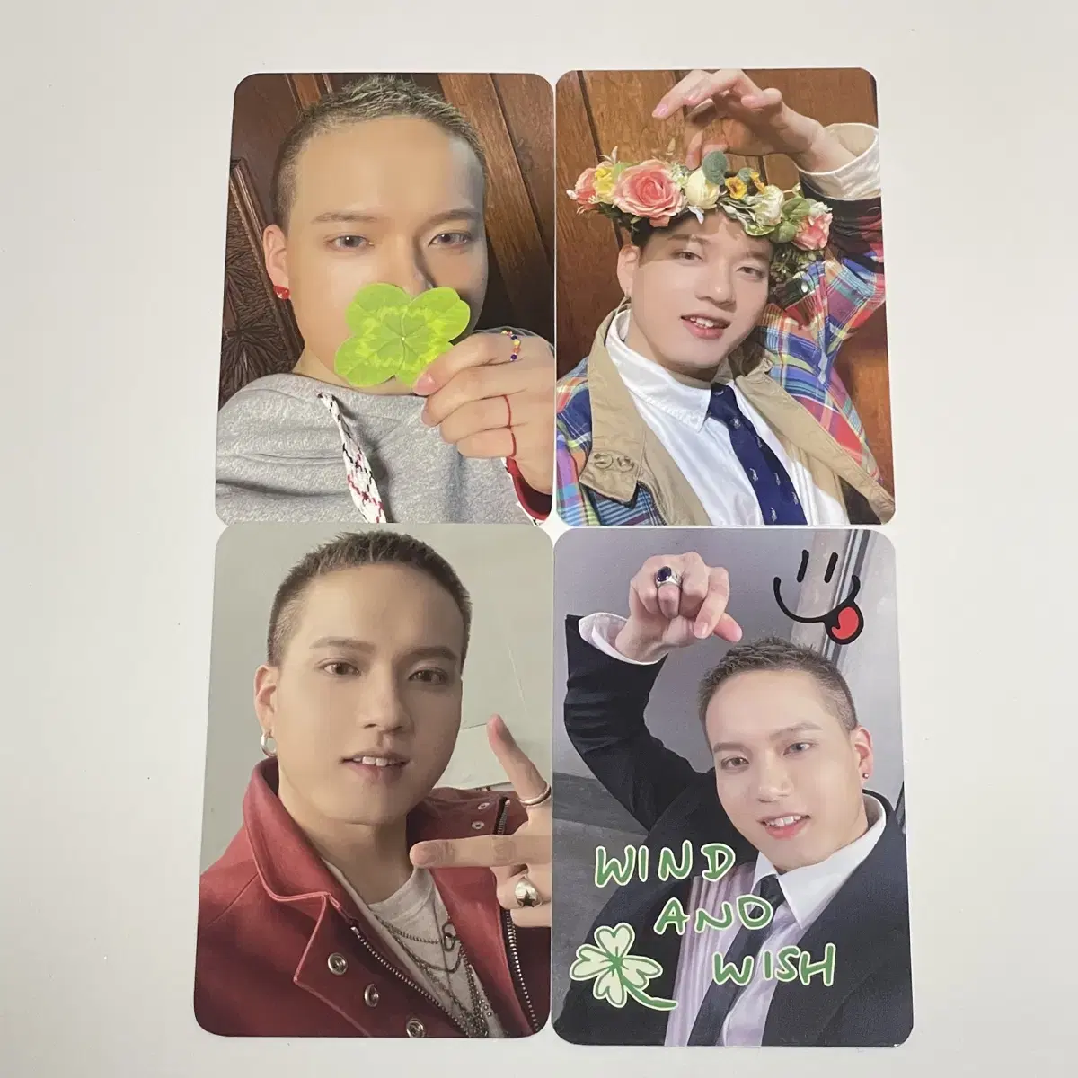 BTOB peniel MyBreeze unreleased photocard 4 sheets in bulk