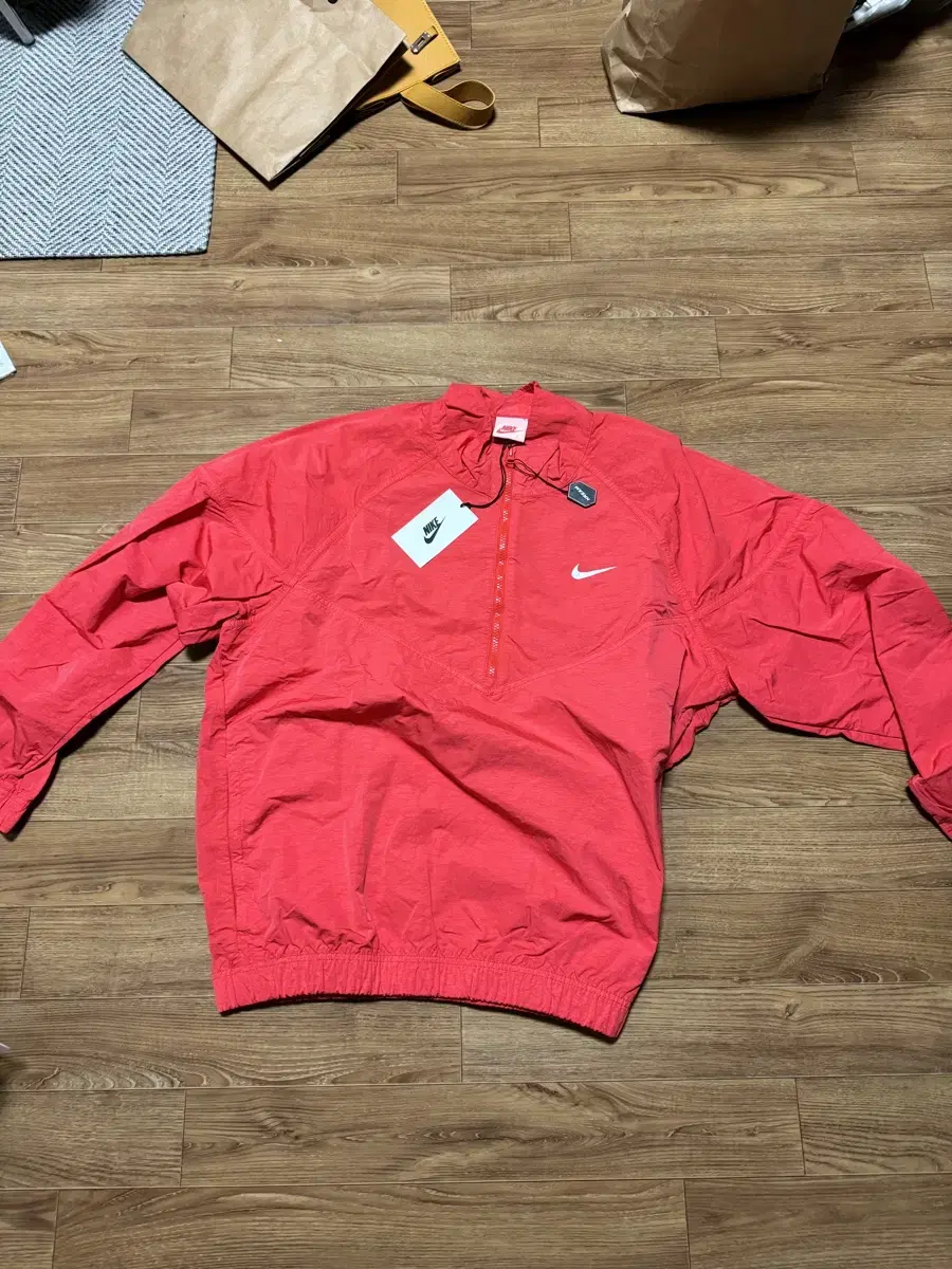 Nike Stussy Habanero Red L