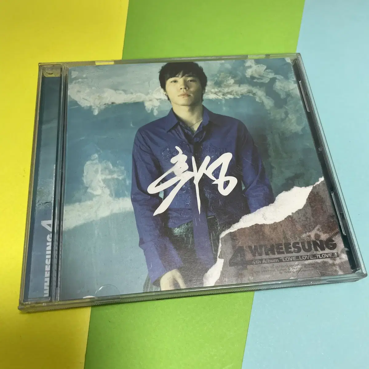 [중고음반/CD] 휘성 4집 Love.. Love.. ? Love..!